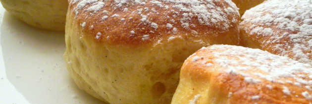 Krapfen al forno con pasta madre (da Fables de  Sucre)