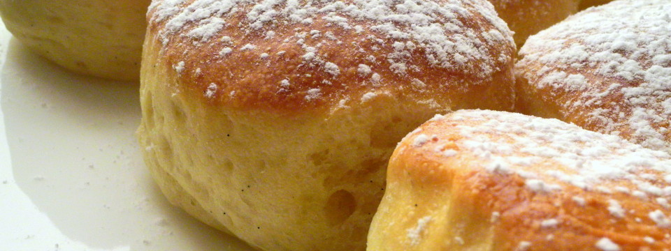 Krapfen al forno con pasta madre (da Fables de  Sucre)