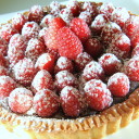 Crostata con ganache al cioccolato (D. Comaschi)