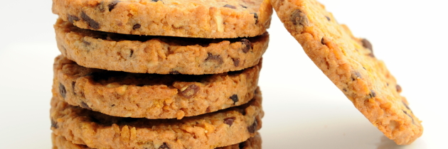 Cookies croccanti con pepite di cioccolato (A. Palmieri)