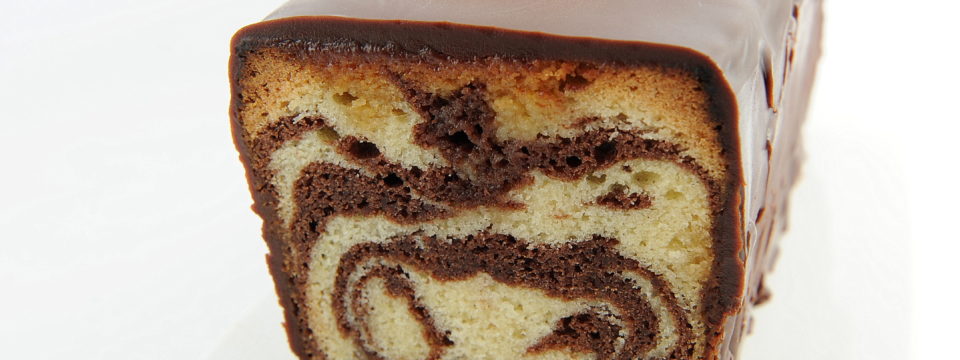 Cake marmorizzato al cioccolato (F. Perret)